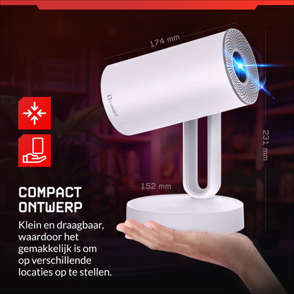 Lumbit® Vison Max Beamer - Input Full HD 5G - 7500 Lumen - Android 9.0