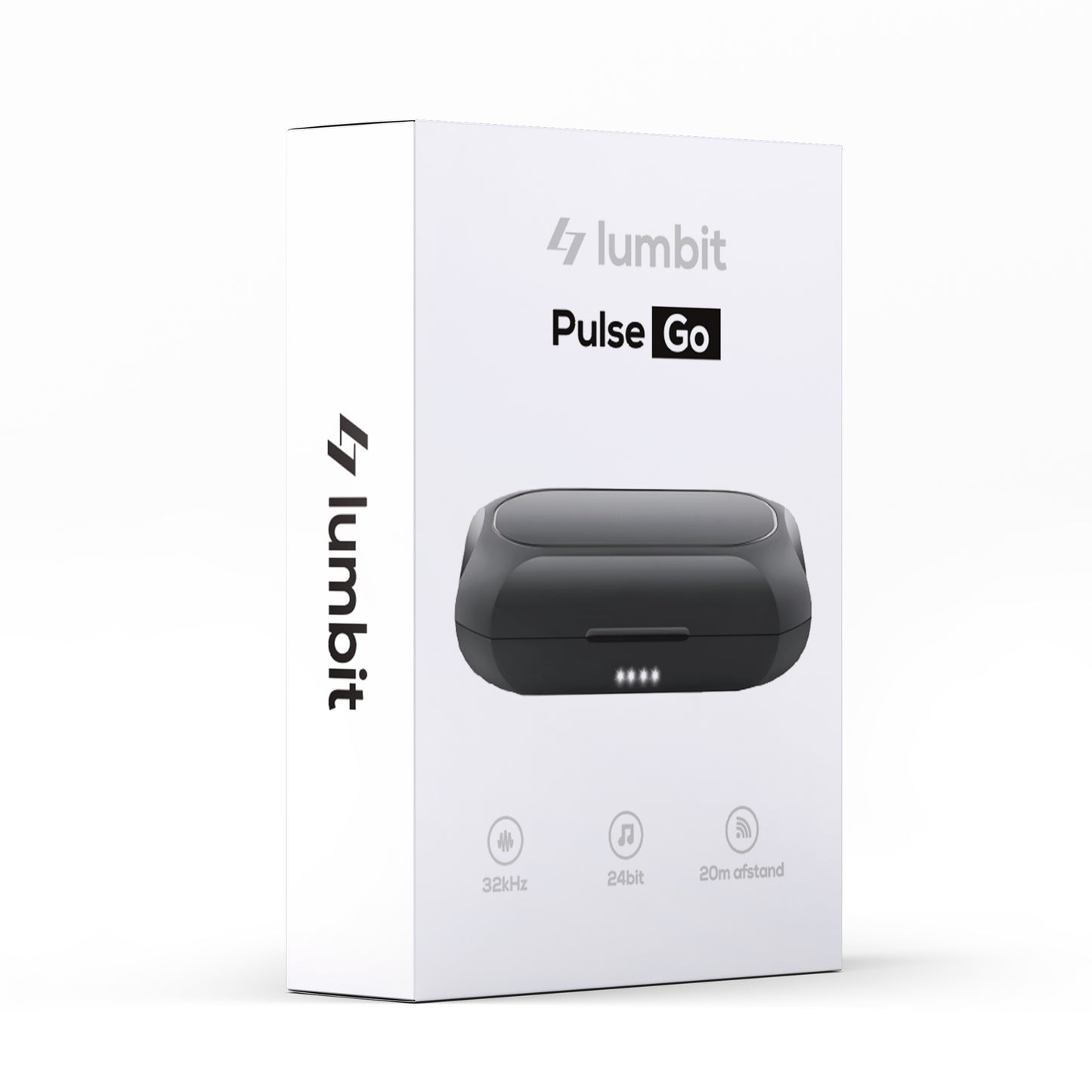 Lumbit Pulse Go Draadloze Dasspeld Microfoon - Bereik tot 20m